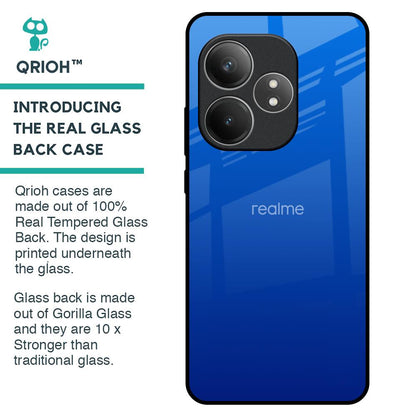 Egyptian Blue Glass Case for Realme GT 6 5G