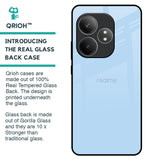 Pastel Sky Blue Glass Case for Realme GT 6 5G