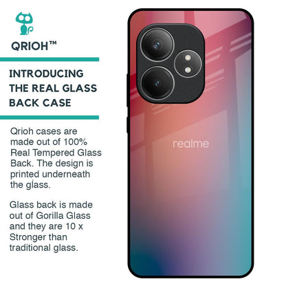 Dusty Multi Gradient Glass Case for Realme GT 6 5G