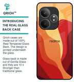 Magma Color Pattern Glass Case for Realme GT 6 5G