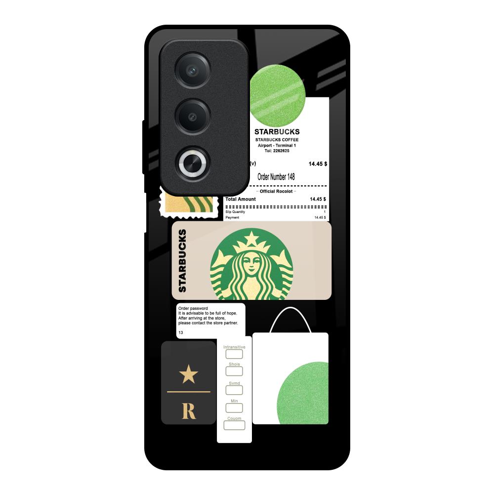 Coffee Latte OPPO A3 Pro 5G Glass Back Cover Online