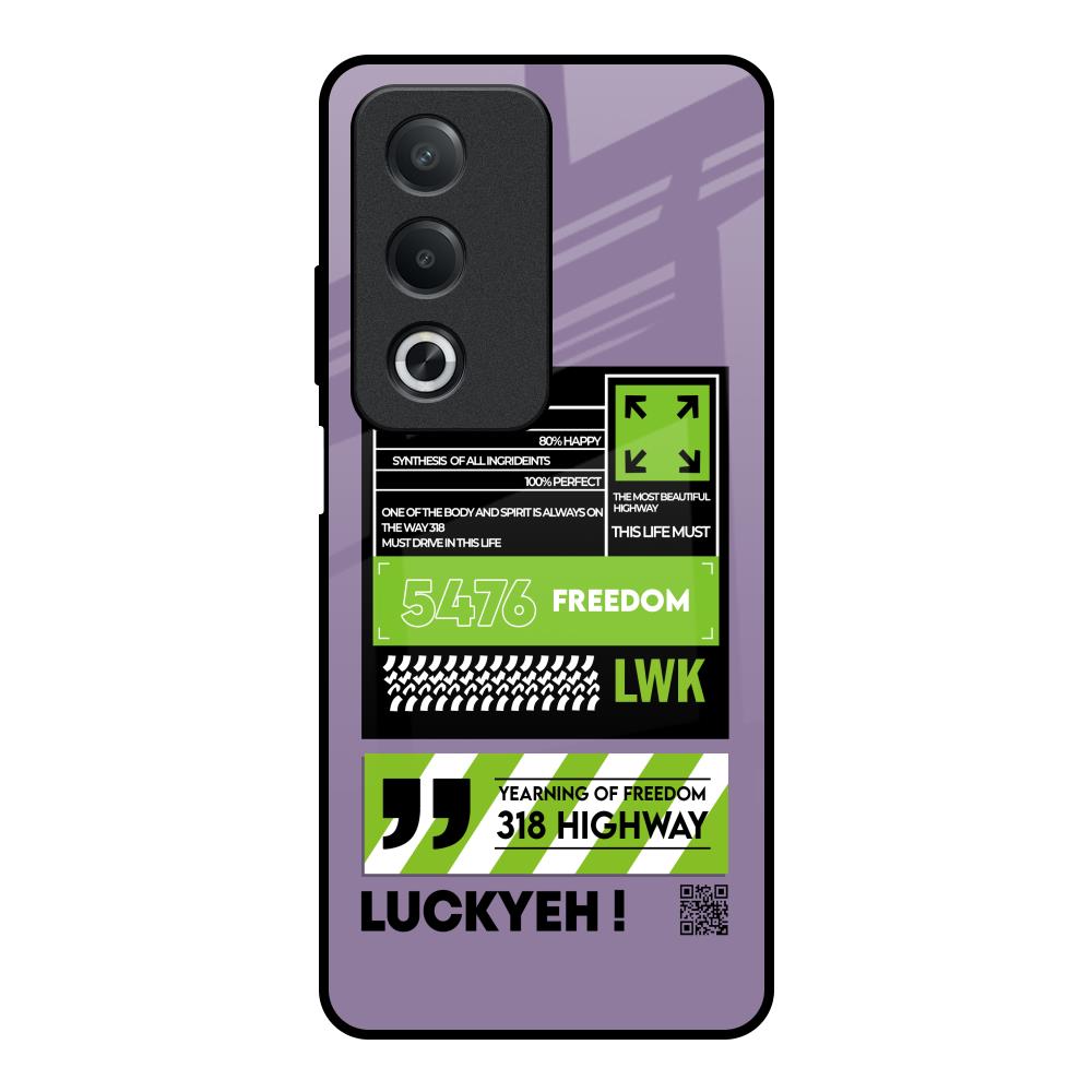 Run & Freedom OPPO A3 Pro 5G Glass Back Cover Online