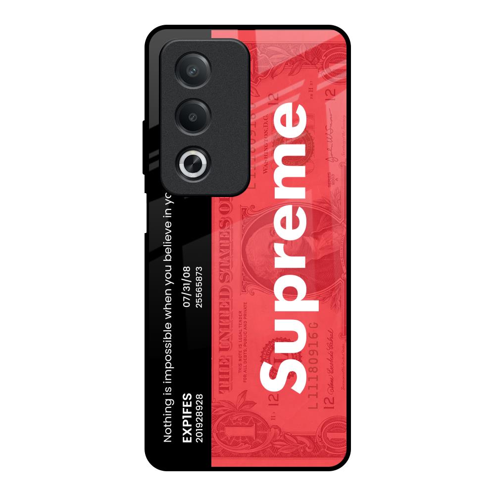 Supreme Ticket OPPO A3 Pro 5G Glass Back Cover Online