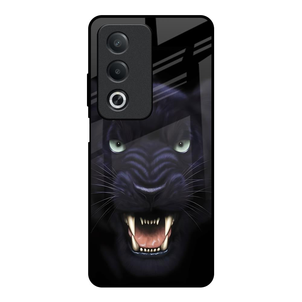 Angry Black Tiger OPPO A3 Pro 5G Glass Back Cover Online