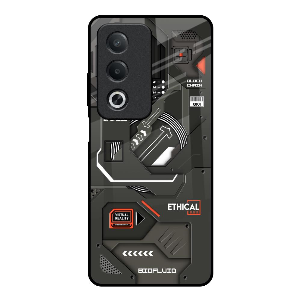 Tech Aesthetics OPPO A3 Pro 5G Glass Back Cover Online