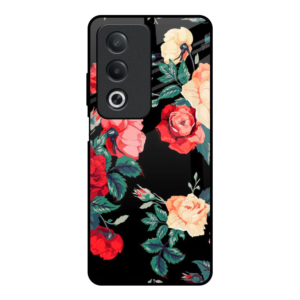 Floral Bunch OPPO A3 Pro 5G Glass Back Cover Online