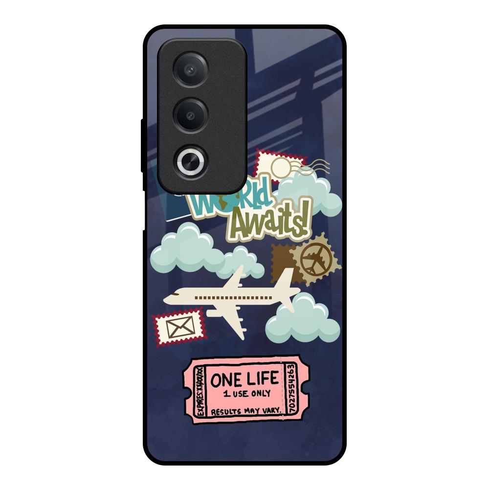 Tour The World OPPO A3 Pro 5G Glass Back Cover Online