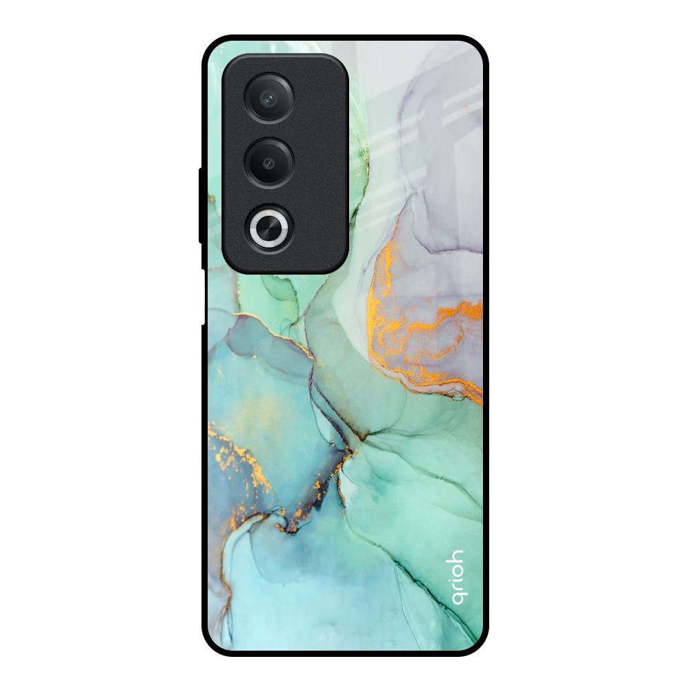 Green Marble OPPO A3 Pro 5G Glass Back Cover Online