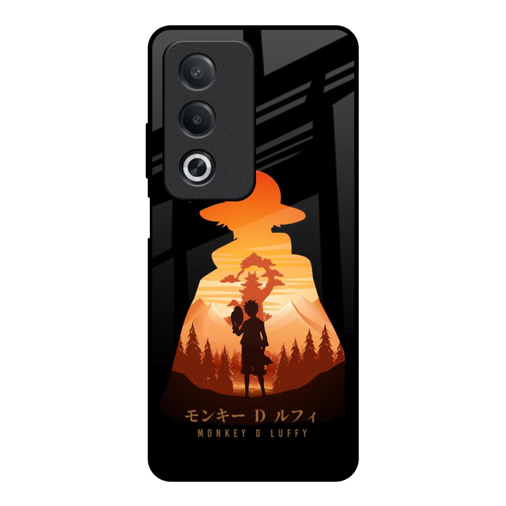 Luffy One Piece OPPO A3 Pro 5G Glass Back Cover Online