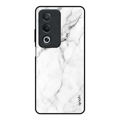 Modern White Marble OPPO A3 Pro 5G Glass Back Cover Online