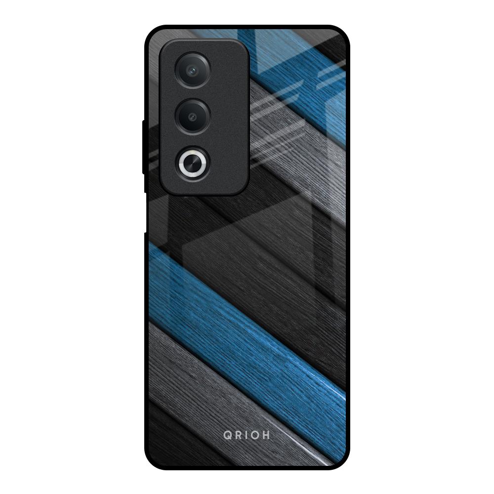 Multicolor Wooden Effect OPPO A3 Pro 5G Glass Back Cover Online