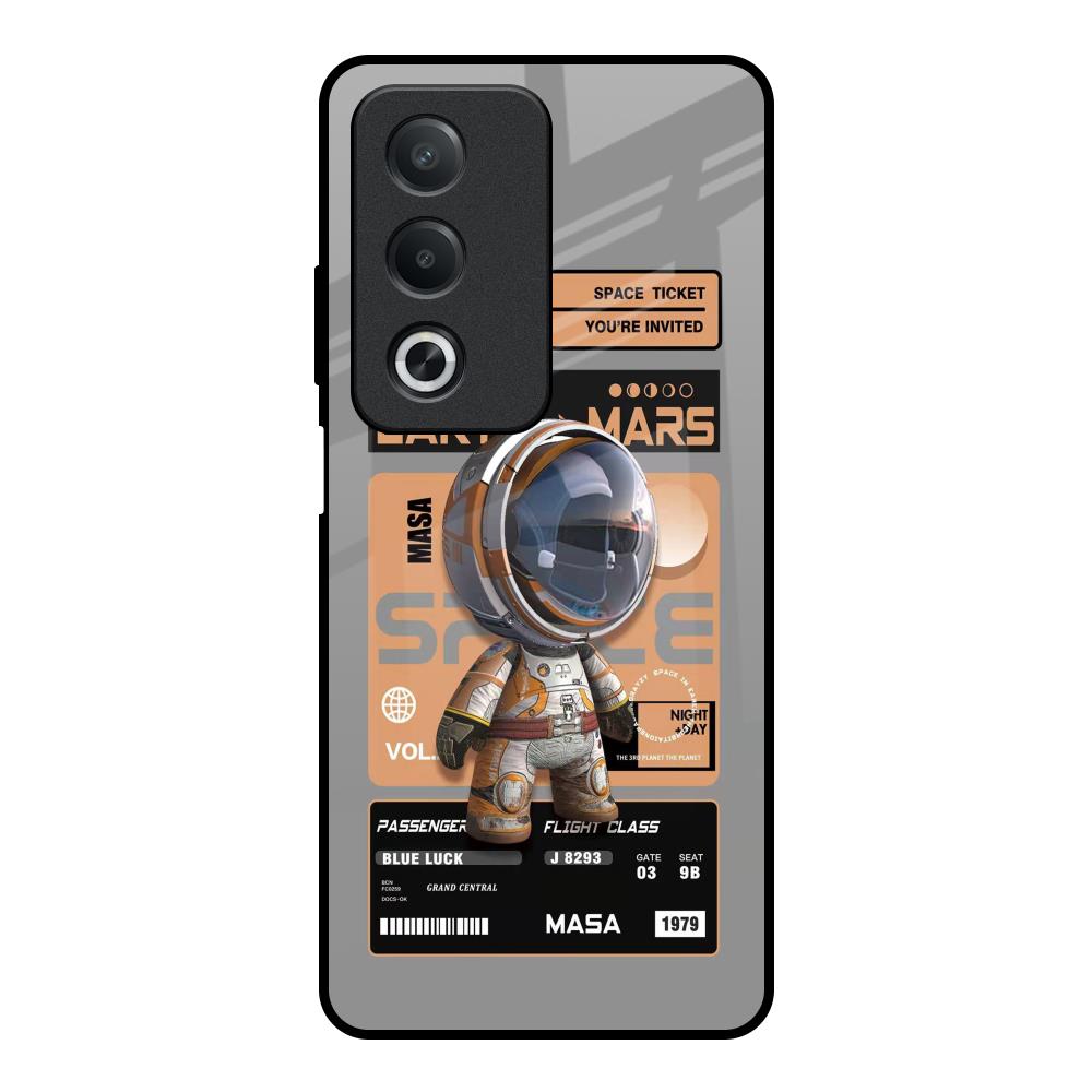 Space Ticket OPPO A3 Pro 5G Glass Back Cover Online