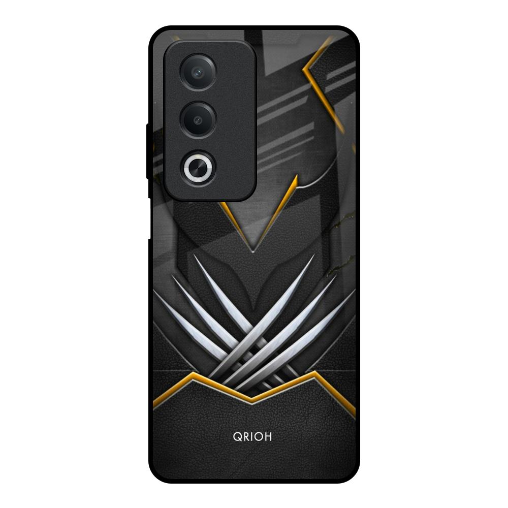 Black Warrior OPPO A3 Pro 5G Glass Back Cover Online