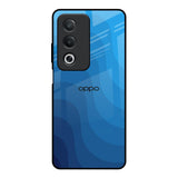 Blue Wave Abstract OPPO A3 Pro 5G Glass Back Cover Online