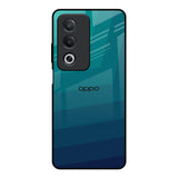 Green Triangle Pattern OPPO A3 Pro 5G Glass Back Cover Online