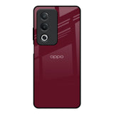 Classic Burgundy OPPO A3 Pro 5G Glass Back Cover Online