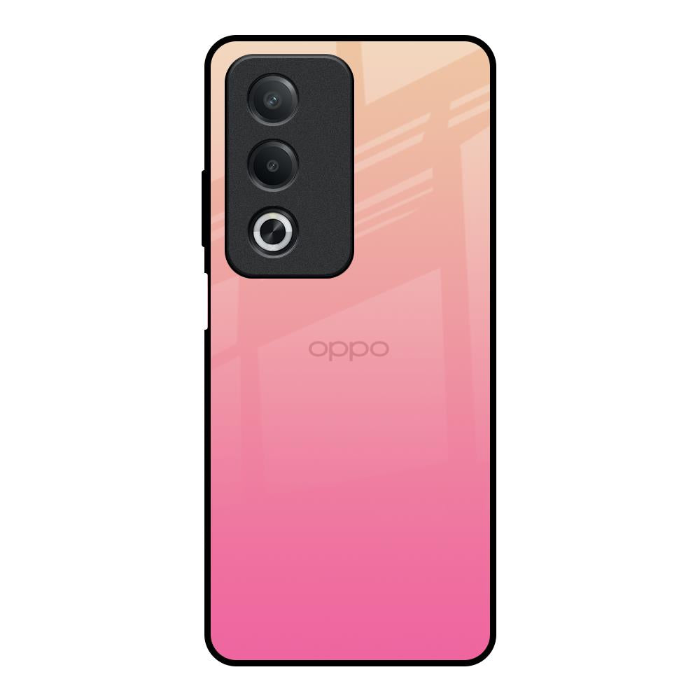 Pastel Pink Gradient OPPO A3 Pro 5G Glass Back Cover Online