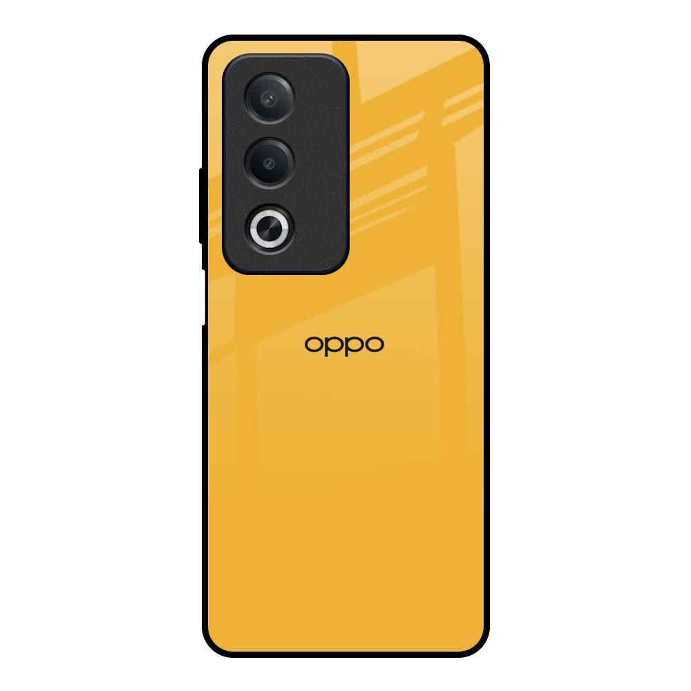 Fluorescent Yellow OPPO A3 Pro 5G Glass Back Cover Online
