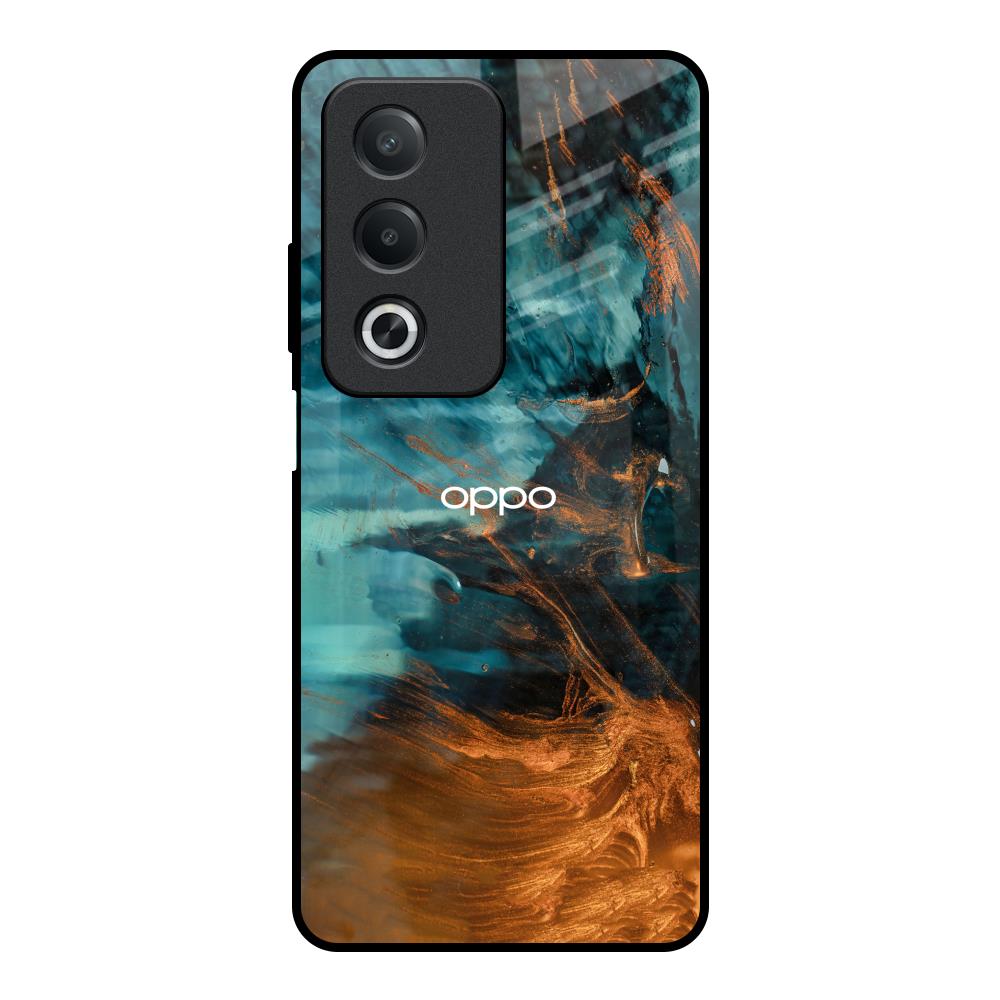Golden Splash OPPO A3 Pro 5G Glass Back Cover Online