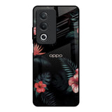 Tropical Art Flower OPPO A3 Pro 5G Glass Back Cover Online