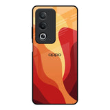 Magma Color Pattern OPPO A3 Pro 5G Glass Back Cover Online