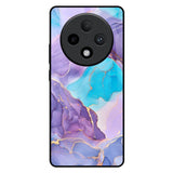 Alcohol ink Marble Oppo F27 Pro Plus Glass Back Cover Online