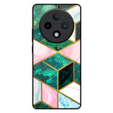 Seamless Green Marble Oppo F27 Pro Plus Glass Back Cover Online