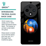 Yin Yang Balance Glass Case for Oppo F27 Pro Plus
