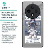 Space Flight Pass Glass Case for Oppo F27 Pro Plus