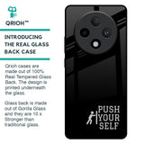 Push Your Self Glass Case for Oppo F27 Pro Plus