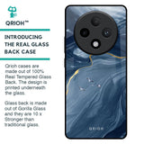 Deep Ocean Marble Glass Case for Oppo F27 Pro Plus