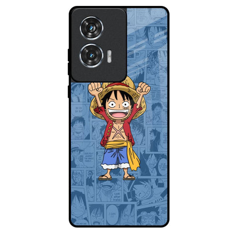 Chubby Anime Motorola Edge 50 Fusion 5G Glass Back Cover Online