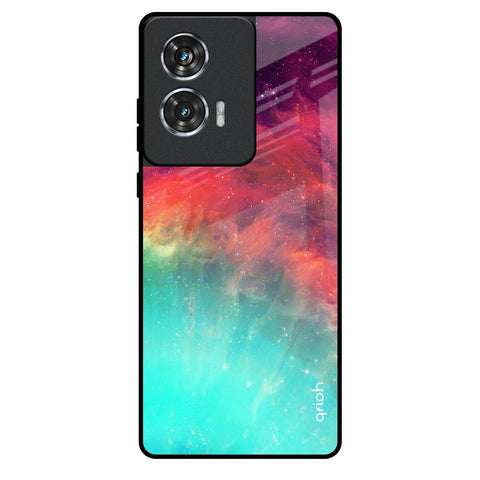 Colorful Aura Motorola Edge 50 Fusion 5G Glass Back Cover Online