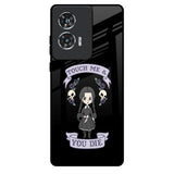 Touch Me & You Die Motorola Edge 50 Fusion 5G Glass Back Cover Online