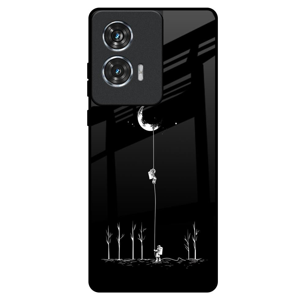 Catch the Moon Motorola Edge 50 Fusion 5G Glass Back Cover Online