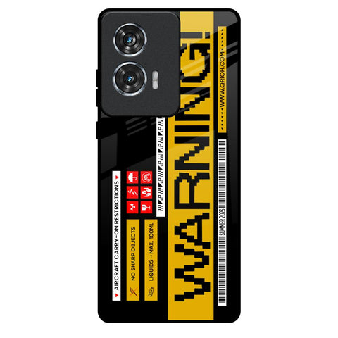 Aircraft Warning Motorola Edge 50 Fusion 5G Glass Back Cover Online