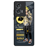 Cool Sanji Motorola Edge 50 Fusion 5G Glass Back Cover Online