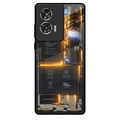 Glow Up Skeleton Motorola Edge 50 Fusion 5G Glass Back Cover Online