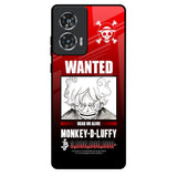 Luffy Wanted Motorola Edge 50 Fusion 5G Glass Back Cover Online