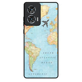 Travel Map Motorola Edge 50 Fusion 5G Glass Back Cover Online
