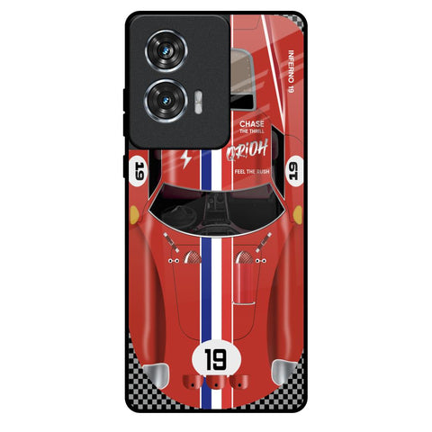 Racing Vintage Motorola Edge 50 Fusion 5G Glass Back Cover Online