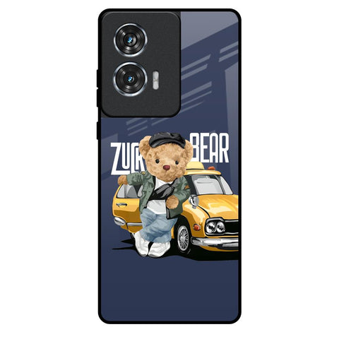 Adventurous Bear Motorola Edge 50 Fusion 5G Glass Back Cover Online