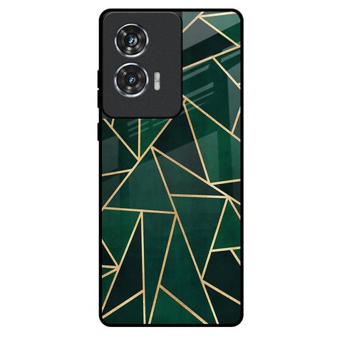 Abstract Green Motorola Edge 50 Fusion 5G Glass Back Cover Online