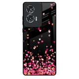 Heart Rain Fall Motorola Edge 50 Fusion 5G Glass Back Cover Online
