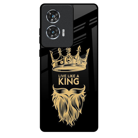 King Life Motorola Edge 50 Fusion 5G Glass Back Cover Online