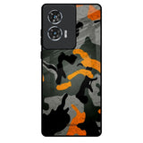 Camouflage Orange Motorola Edge 50 Fusion 5G Glass Back Cover Online