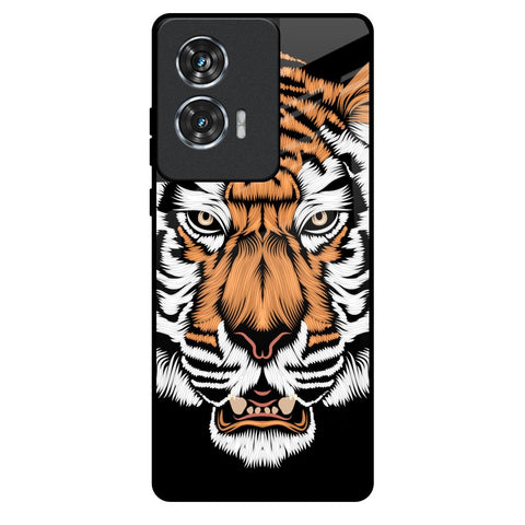 Angry Tiger Motorola Edge 50 Fusion 5G Glass Back Cover Online