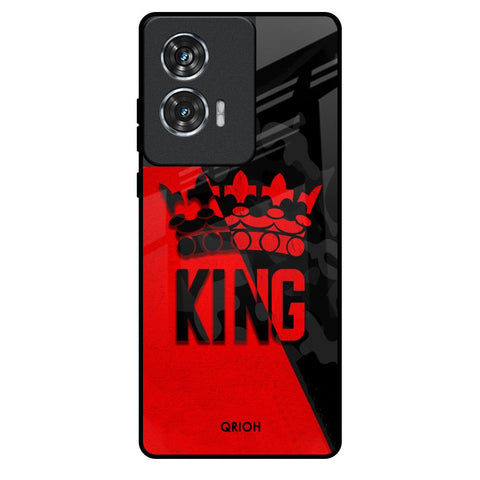 I Am A King Motorola Edge 50 Fusion 5G Glass Back Cover Online