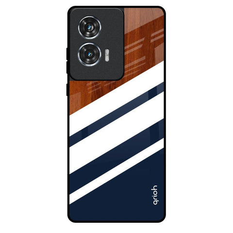 Bold Stripes Motorola Edge 50 Fusion 5G Glass Back Cover Online