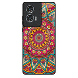 Elegant Mandala Motorola Edge 50 Fusion 5G Glass Back Cover Online